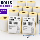 p6709 Direct thermal labels - 4x6 thermal labels -