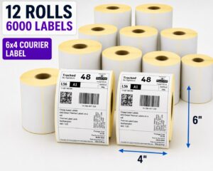 p6709 Direct thermal labels - 4x6 thermal labels -