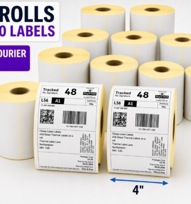 p6709 Direct thermal labels - 4x6 thermal labels -